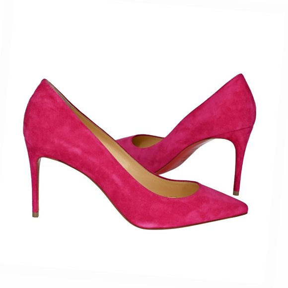 Christian Louboutin Shoes - Christian Louboutin Kate 85 Suede Pointed Toe Pump